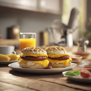 Sausage Biscuit Breakfast Sandwich's Image