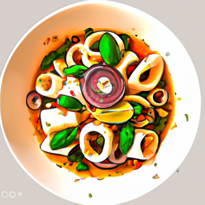 Seared Calamari with Basil's Image