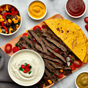 Shredded Beef Grilled Quesadilla's Image