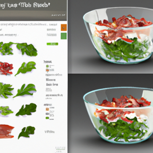 Simple Arugula and Bacon Bits Salad's Image