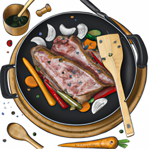 Skillet with Sirloin's Image