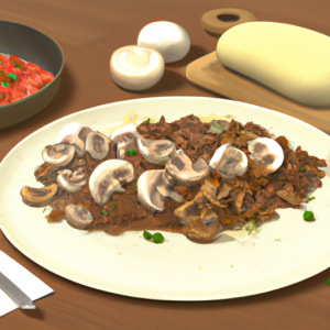 Sloppy Joes and Mushrooms's Image