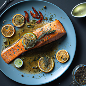 Slow-Roasted Salmon with Fennel, Citrus, and Chiles's Image