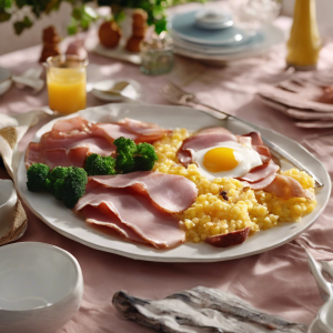 Slow-Smoked Ham Breakfast Side's Image