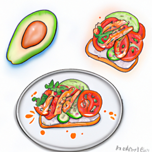 Smashed White Bean and Avocado Sandwich's Image