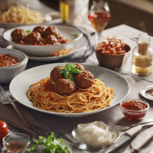 Spaghetti with Meatballs's Image