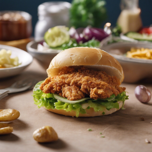 Spicy Baja Crispy Smashchicken Sandwich's Image