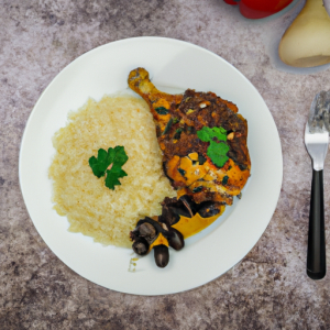 Spicy Chicken with Rice and Beans's Image