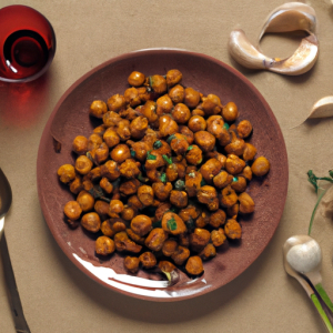 Spicy Roasted Chickpeas's Image