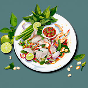 Spicy Thai Chicken Salad's Image