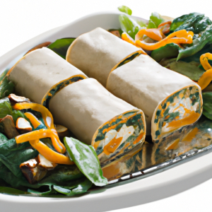 Spinach and Turkey Wrap's Image