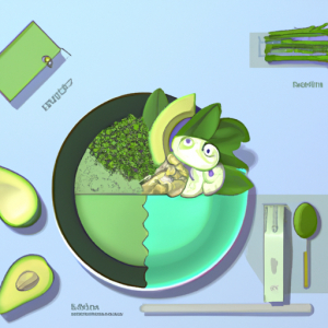 Spinach Avocado Smoothie Bowl's Image