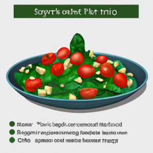 Spinach Tomato Salad's Image