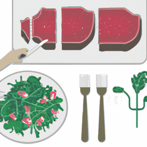 Steak and Arugula Without Dressing's Image