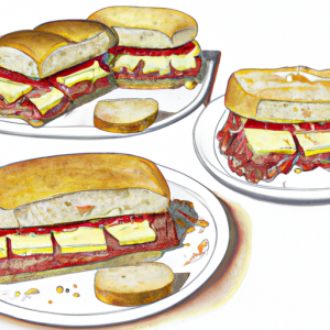 Steak and Cream Cheese Sandwiches's Image