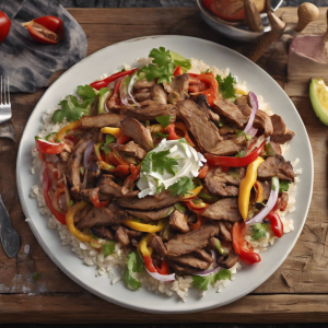 Steak Fajita Dinner's Image