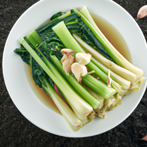 Stir Fried Bok Choy with Ginger and Garlic's Image