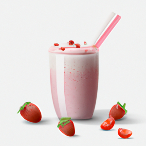 Strawberries and Cream Smoothie's Image