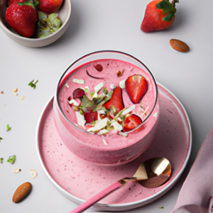 Strawberry Almond Trim Smoothie's Image