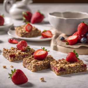 Strawberry Banana Paleo Breakfast Bars's Image