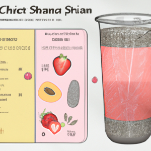 Strawberry, Peach, and Chia Smoothie's Image