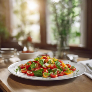 Summer Pepper and Tomato Salad's Image