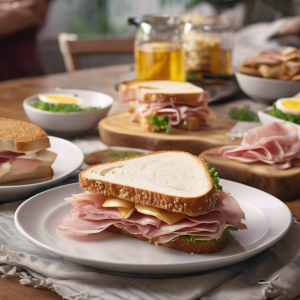 Swiss and Ham Sandwich's Image