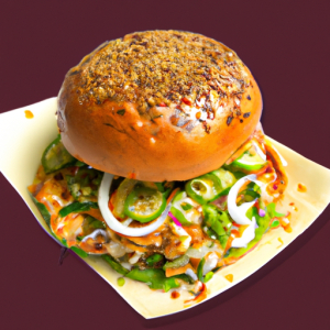 Tandoori Chicken Sandwich Light with Dressings's Image