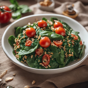 Tomato Spinach Whole Wheat Vegetarian's Image