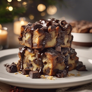 Triple Chocolate Bread Pudding's Image