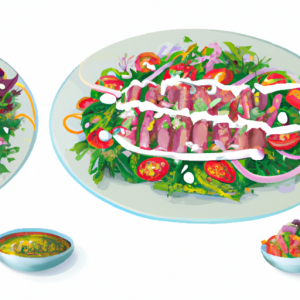 Tuna and Ranch Garden Salad's Image