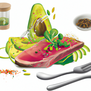 Tuna with Avocado's Image