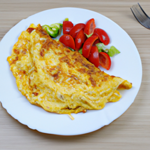 Turkey and Cheese Omelet's Image