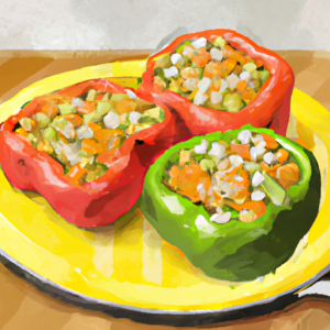 Turkey Stuffed Bell Peppers's Image