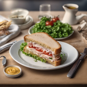 Turkey & Swiss Sandwich's Image