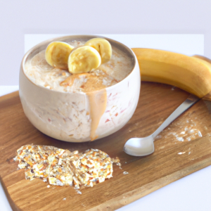 Vegan Banana Oatmeal Smoothie's Image