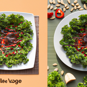 Vegan Spicy Creamy Kale Pasta's Image