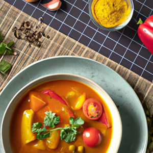 Vegan Tomato-Turmeric Cabbage Stew's Image