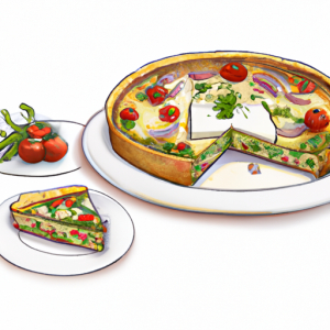 Vegetable Quiche's Image