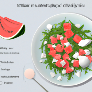 Watermelon Arugula and Feta Salad's Image