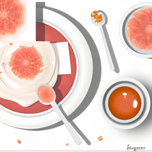 Yogurt with Grapefruit & Honey's Image